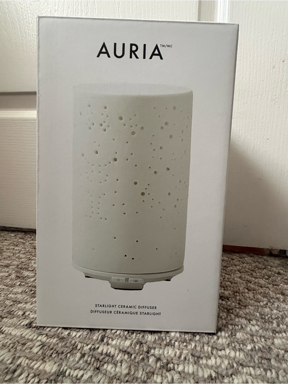 Auria White Starlight Ceramic Diffuser